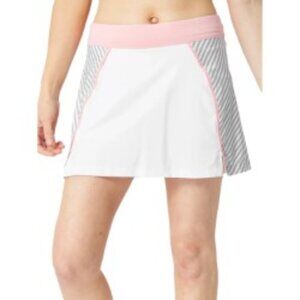 NWT Sofibella Cosmopolitan Stripe 14in Tennis Skirt Large